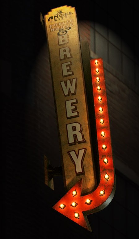 Angel City Brewery Sign