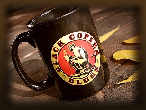Henry Rollins Black Coffee Blues mug